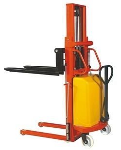 廠家直供全罩殼半電動堆高車1噸2.5米升高車 叉車_交通運輸_世界工廠網中國產品信息庫