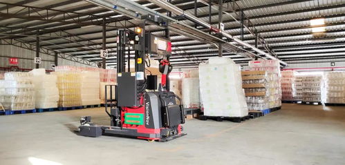 無人叉車在多樓層物料轉(zhuǎn)運中進行協(xié)作助力知名食品加工企業(yè)實現(xiàn)智能化生產(chǎn)管理